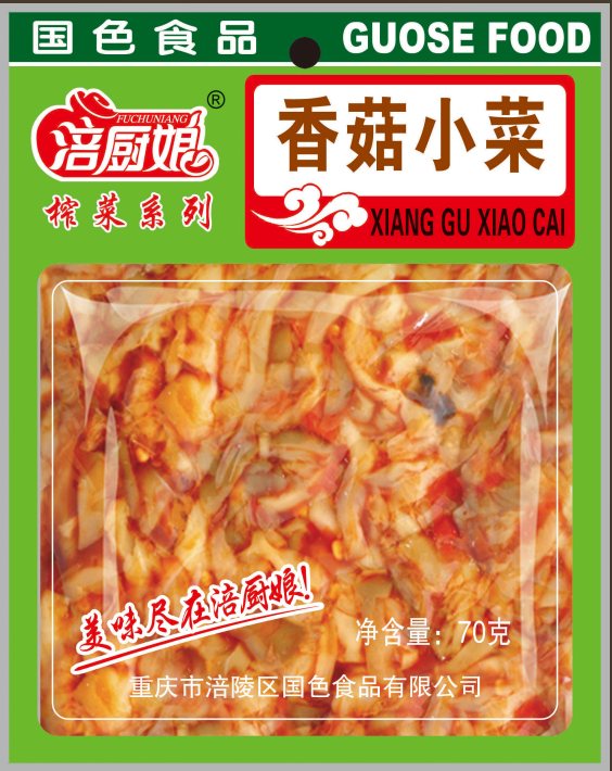 （泡菜系列）香菇小菜70g