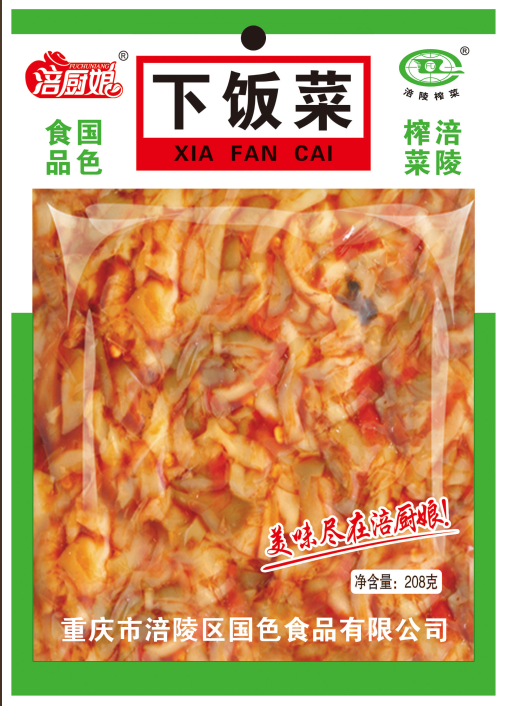 （泡菜系列）下饭菜208g